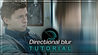 Smooth directional blur tutorial  Alight Motionpreset [upl. by Enohpesrep]