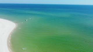 The ACTUAL West End of Dauphin Island Alabama in 4K Drone Footage [upl. by Urissa]