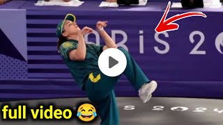 rachael gunn break dance Olympics  australian break dance Olympics  breakdance rachael gunn [upl. by Dnyletak220]