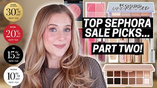 Sephora VIB Sale Recommendations 2023 PART TWO Best Skincare amp Makeup At Sephora [upl. by Cale]