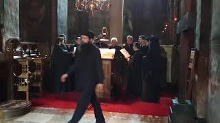 Грчки византијски хор у манастиру Дечани  Greek Byzantine choir at Dečani Monastery 01 [upl. by Anon]