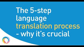 The 5step translation process  its best practice for a reason [upl. by Erapsag199]