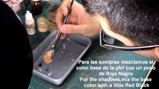 FACE PAINTING STEP BY STEP BY IGUAZZU [upl. by Gabrila743]