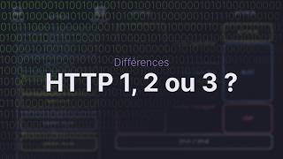 Quelles sont les différences entre HTTP 1 2 amp 3 [upl. by Ylle]