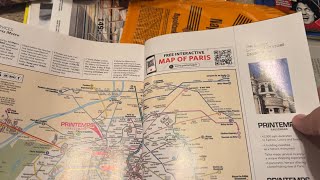 Unintentional ASMR Sorting Maps Newspapers and Magazines from European Trips [upl. by Pillihp934]