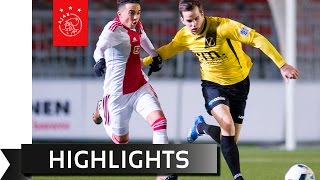 Highlights Jong Ajax  NAC Breda [upl. by Gerrie]