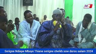 Xassida Serigne Ndiape mbaye Thiane serigne cheikh sow darou salam 2024 [upl. by Wolfe280]