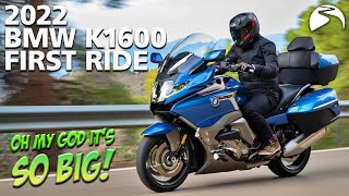 NEW 2022 BMW K1600 Review  GT GTL Bagger Grand America First Ride [upl. by Anuahc]