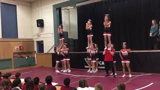 FFCA SMS CHEER school pep rally [upl. by Aroc628]