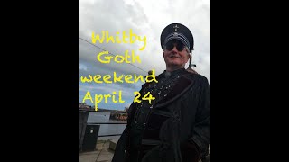 Goth weekend in Whitby 2024 Saturday only [upl. by Beverlie]