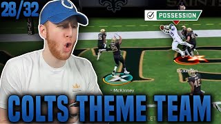 The BEST AllTime Colts Theme Team in Madden 20 Team 2832  Ultimate Team Gameplay [upl. by Zuliram]