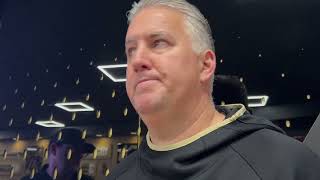 Matt Painter speaks after practice Monday 11182024 [upl. by Sielen]