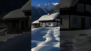 Snowfall  Nature Shorts snow 😷😷😷ytnaturesound shorts [upl. by Leamse]