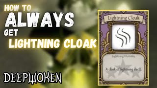 How to ALWAYS get Lightning Cloak in Deepwoken [upl. by Frayda]