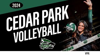 Cedar Park High School 2024 Volleyball [upl. by Meredi]