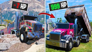 Repairing ABANDONED Tow Truck in GTA 5 RP [upl. by Itra402]