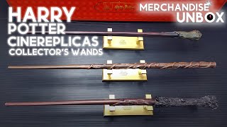 【Merchandise Unbox】Harry Potter x Cinereplicas Collectors Wands Series [upl. by Eelarac]