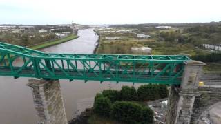 Drogheda Viaduct  an aerial view [upl. by Noremmac]