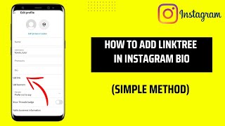 How To Add Linktree In Instagram Bio [upl. by Ynohtnaeoj817]