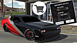 HOW TO FIX WORLD SALE AND SELL YOUR CAR IN CAR PARKING MULTIPLAYER🔥 [upl. by Culosio]