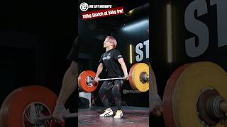 Sunayama working up to 2x bw snatch weightlifting [upl. by Hennie]