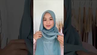 SHAWL Tutorial  Cara Pakai Tudung Shawl Simple With Glasses [upl. by Vial]