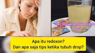 Mengenal Suplemen vitamin Redoxon dan Tips ketika tubuh drop [upl. by Attenaej]