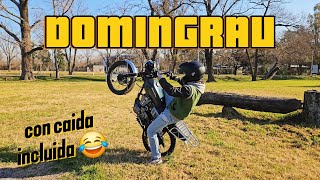 Domingo de Wheelie 🔥 Zanella Sapucai 150 Stunt [upl. by Aramal42]