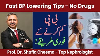 How to Lower Blood Pressure Fast without Drugs  Can We [upl. by Einnhoj622]