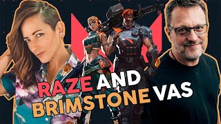 Brimstone and Raze Voice Actors from Valorant [upl. by Airda]