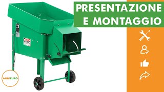 Presentazione e montaggio del Grifo Def  Defogliatrice elettrica per olive [upl. by Atteram]