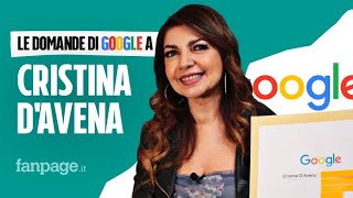 Cristina DAvena Duets concerti canzoni figli la cantante risponde alle domande di Google [upl. by Essy234]