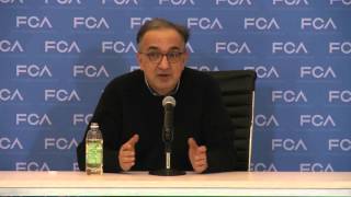 Sergio Marchionne at the 2016 NAIAS Part 3 of 3 [upl. by Lacagnia]