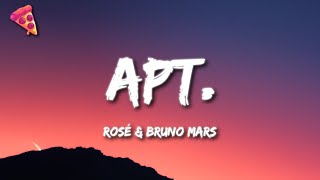 ROSÉ amp Bruno Mars  APT Lyrics [upl. by Belcher]