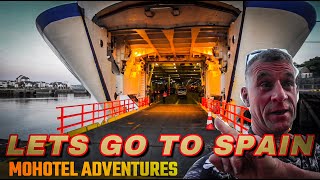 PLYMOUTH  ROSCOFF Brittany Ferries Lets Go To Spain Motorhome Adventure [upl. by Joseito]