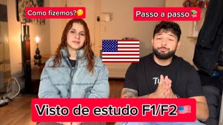 Como conseguir o visto de estudante nos Estados Unidos🇺🇸 [upl. by Vento301]