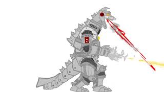 REMAKE mechagodzilla All out attack [upl. by Barber665]