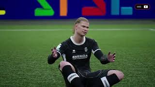 eFootball 2025  Michel Platini  Assist 20 goal di Erling Haaland [upl. by Yasui600]