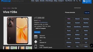 Vivo Y28e Prise In Bangladesh  17000 Taka Best Gaming Phone  Vivo Y28e Review 2024 Bangla [upl. by Robenia284]