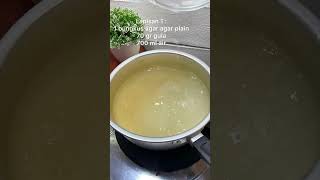 Sisa Stock Mangga Di Bikin Puding Segernya pmccooking masaksatset simplecooking resepsimple [upl. by Alyakam552]