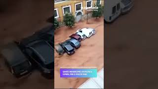 PASO DE DANA POR ESPAÑA DEJA GRAVES INUNDACIONES EN VALENCIA [upl. by Etiragram957]