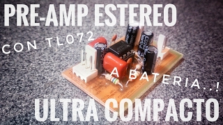 Preamplificador Estéreo Ultra Compacto a Batería  Parte 1  Diagrama [upl. by Sumaes852]