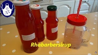 Rhabarbersirup  selbst gemacht [upl. by Erich]