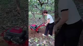 Zongshen Power Large Hard Ground Rotary Tillage😱👍 [upl. by Eilloh]