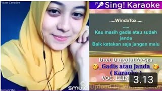 Gadis atau Janda Duet Karaoke Tanpa Vokal [upl. by Sturdivant]