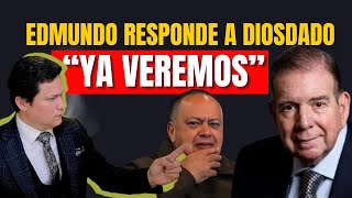 EDMUNDO RETA A DIOSDADO CON UN quotYA VEREMOS LO QUE VA A SUCEDERquotquot SI ENTRA O NO PARA EL 10E [upl. by Yenial768]