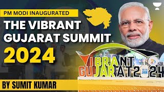 Vibrant Gujarat Global Summit 2024  Theme quotGateway to the Futurequot  PM Modi Inaugurates [upl. by Brigham]