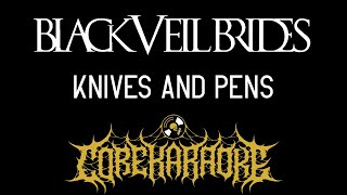 Black Veil Brides  Knives and Pens Karaoke Instrumental [upl. by Vincenta]