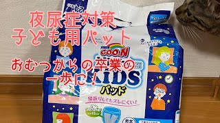 【夜尿症パット】下着につけれる子ども用のパット。オムツはサイズが厳しくなったので良いパットを見つけました！ [upl. by Anatnom]