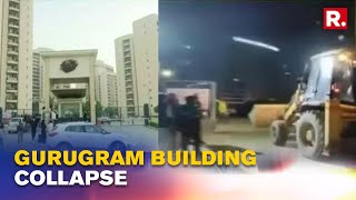 Roof Of Underconstruction Building In Gurugram Collapses 1 Dead Several More Feared Trapped [upl. by Papagena]